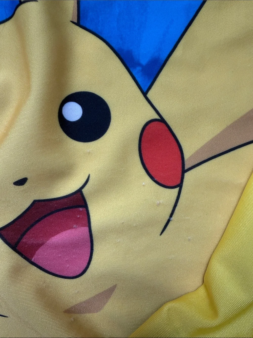 Pikachu Kids Rash Guard - Yellow & Blue Size 7